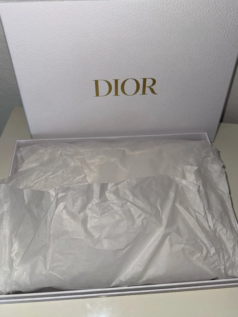Quilted Dior beauty pouch